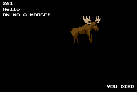 Moose death